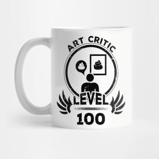 Level 100 Art Critic Funny Artist Gift Mug